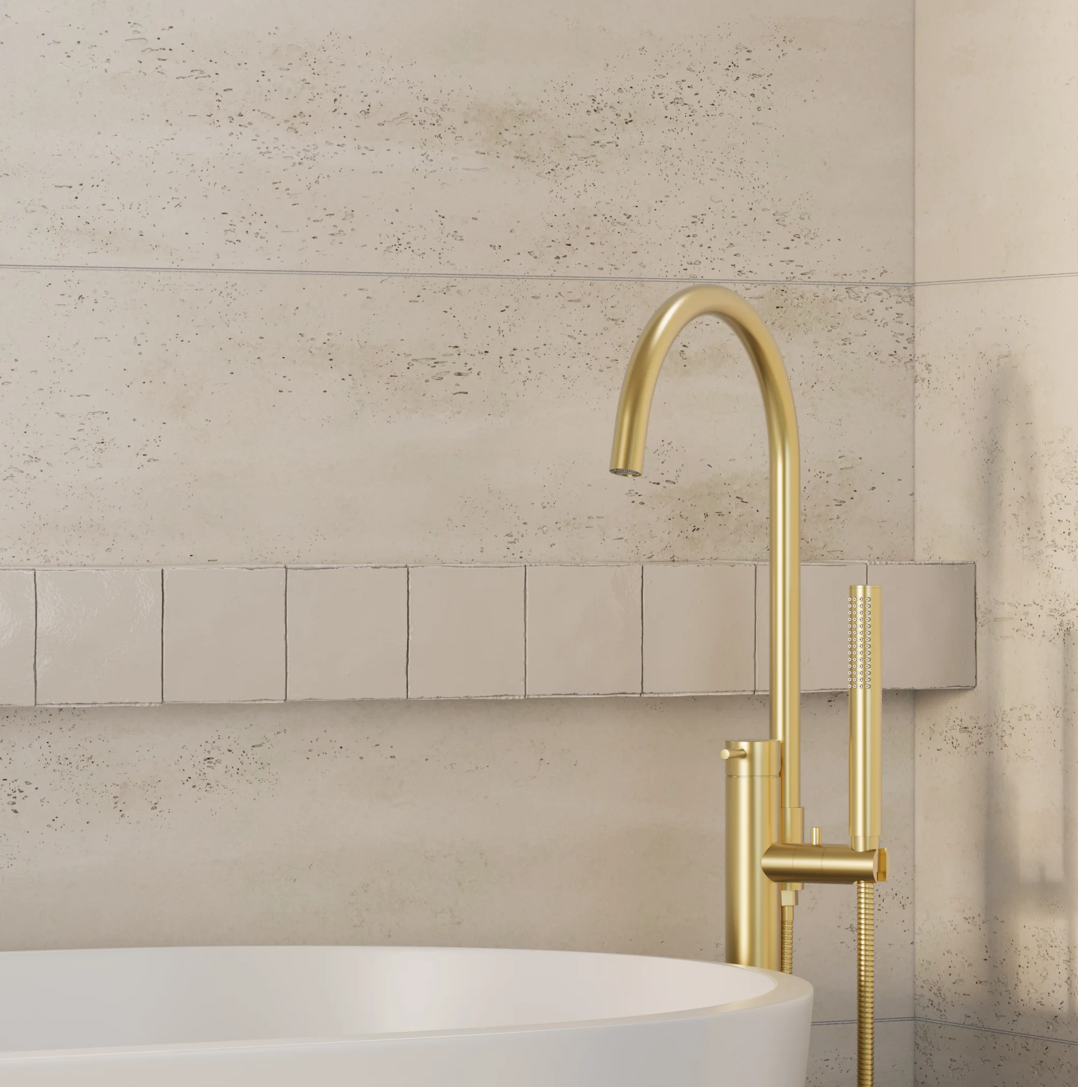 ElysianFloorMountedBathFillerWithHandShower Final View02 BB 01