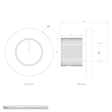 Namika Diverter Backplate  Sleeve   Knob JCP SPEC