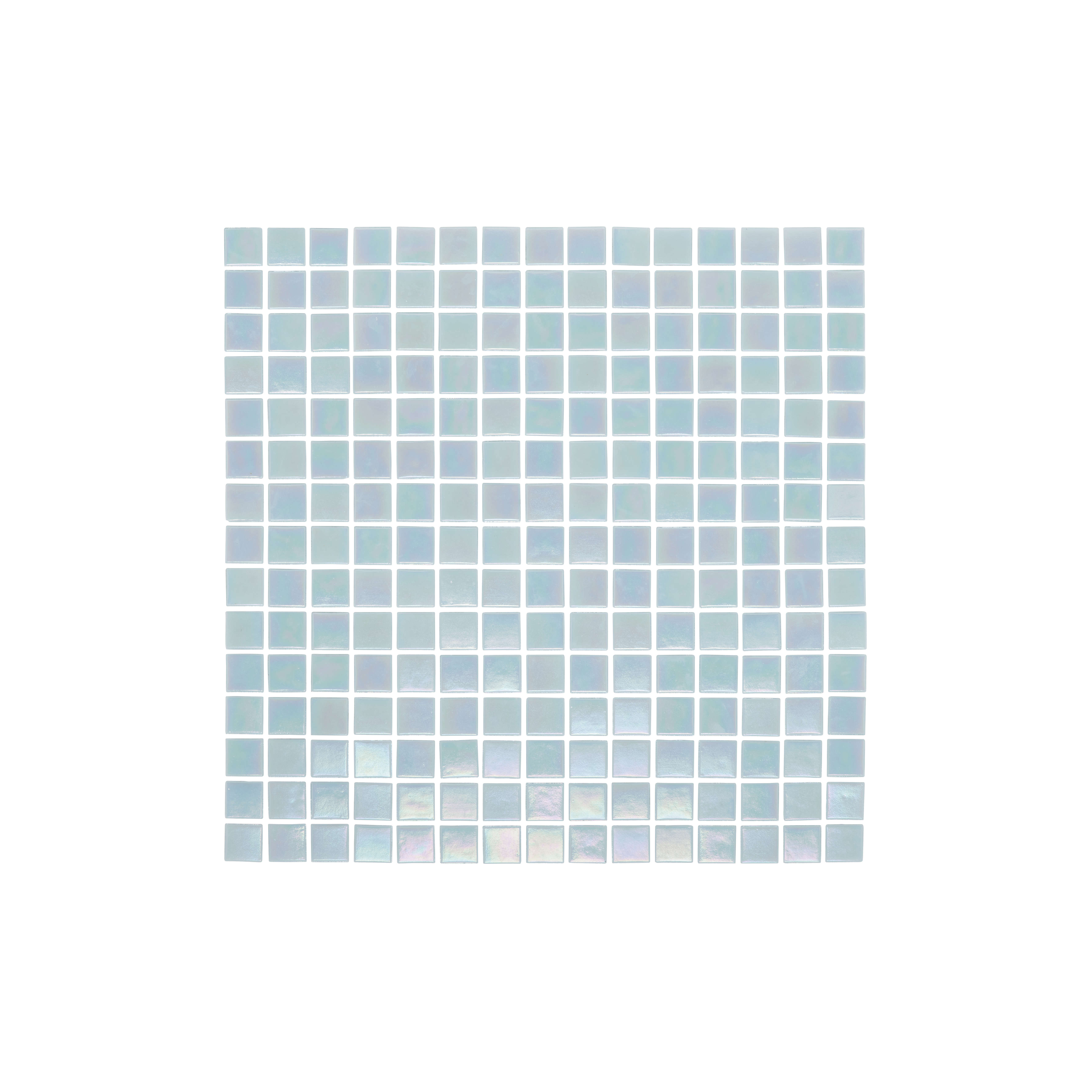 Rumoi Glass Mosaic Pool Tile - Blue Pearl