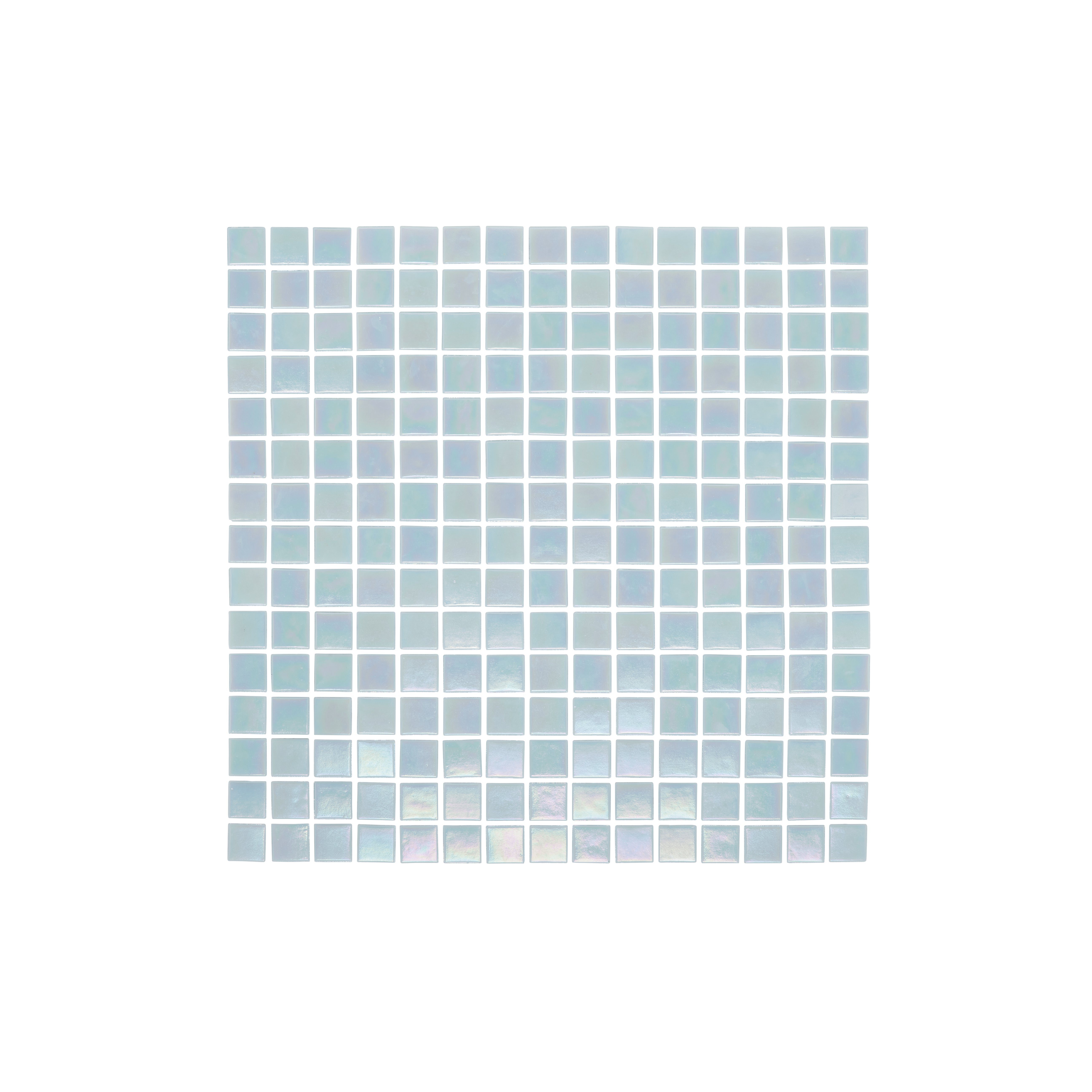 Rumoi Glass Mosaic Pool Tile - Blue Pearl