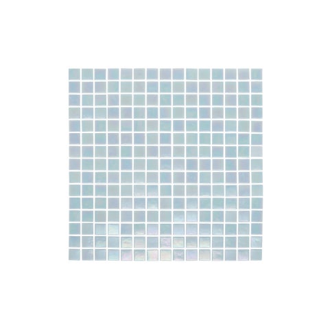 Rumoi Glass Mosaic Pool Tile - Blue Pearl