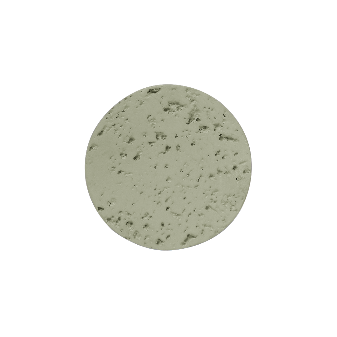 Atelis Concrete Disc - Sage Green