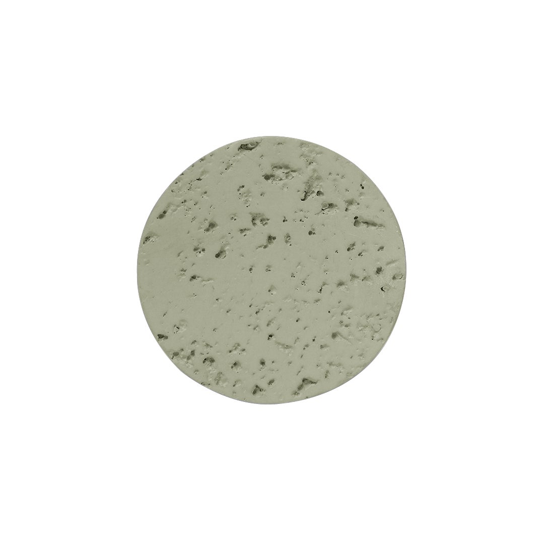 Atelis Concrete Disc - Sage Green - 2