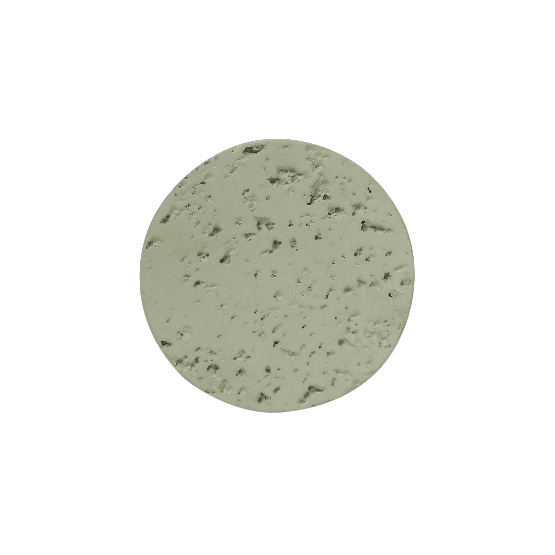 Atelis Concrete Disc - Sage Green - 2