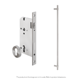 Modi Entry Door Pull   Lock Sets Stock Images SS 900mm