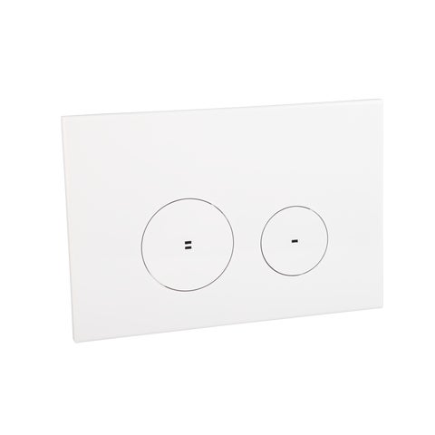 Zaaha Toilet Button Round - White