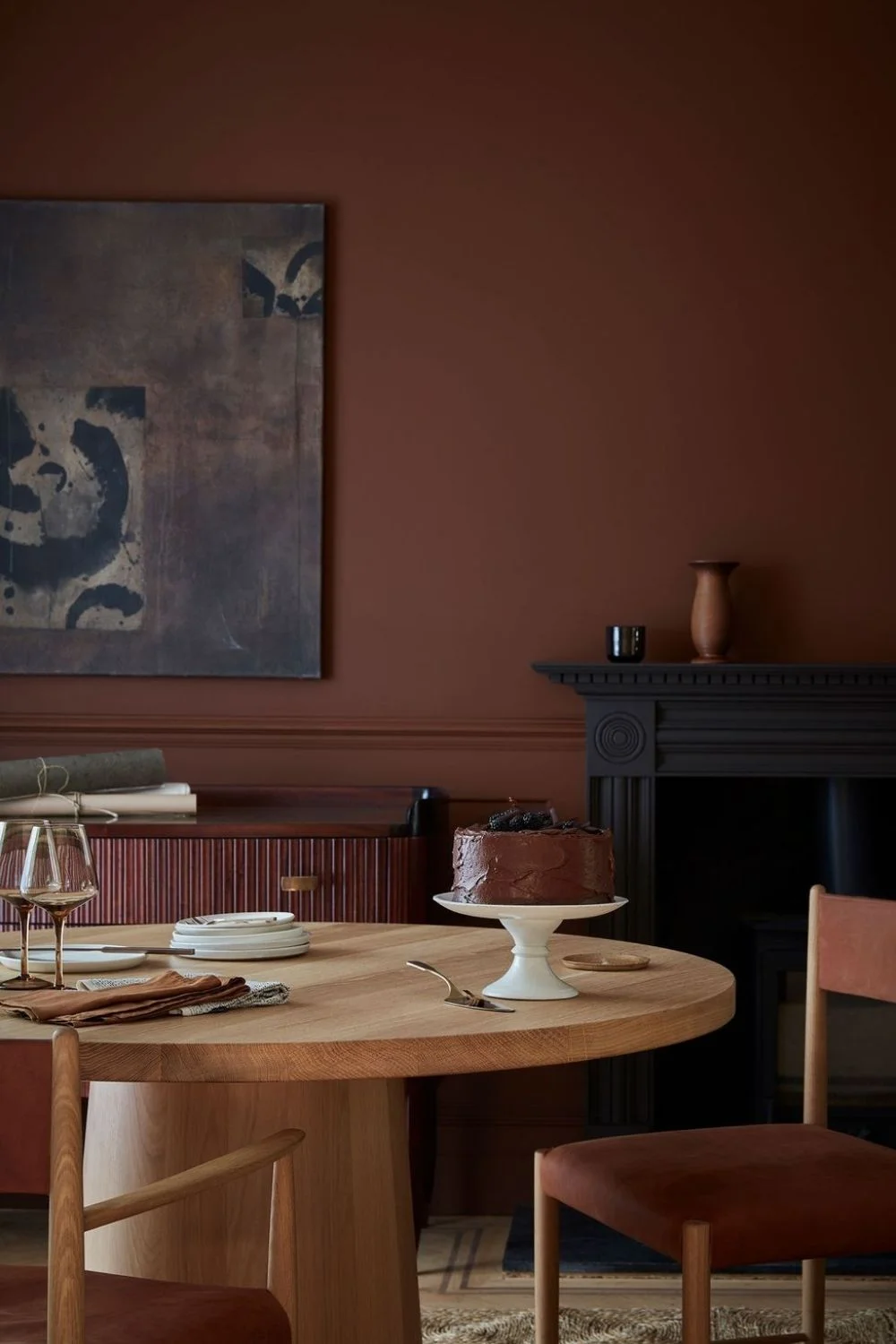 Interior Design Trends Deep Mochas Reds