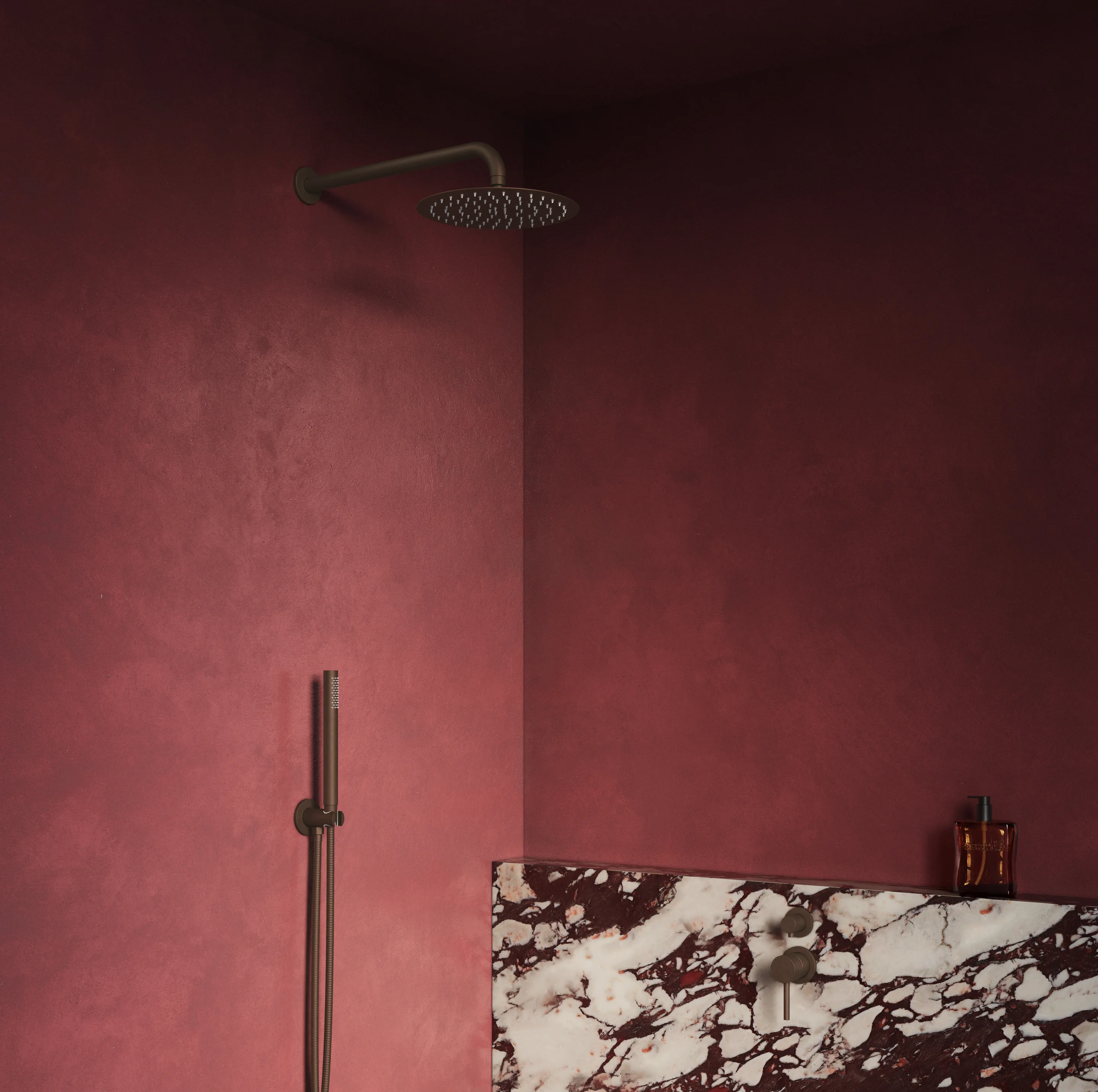 AntiqueBathroom ShowerScene Var01 Angle01 Bronze