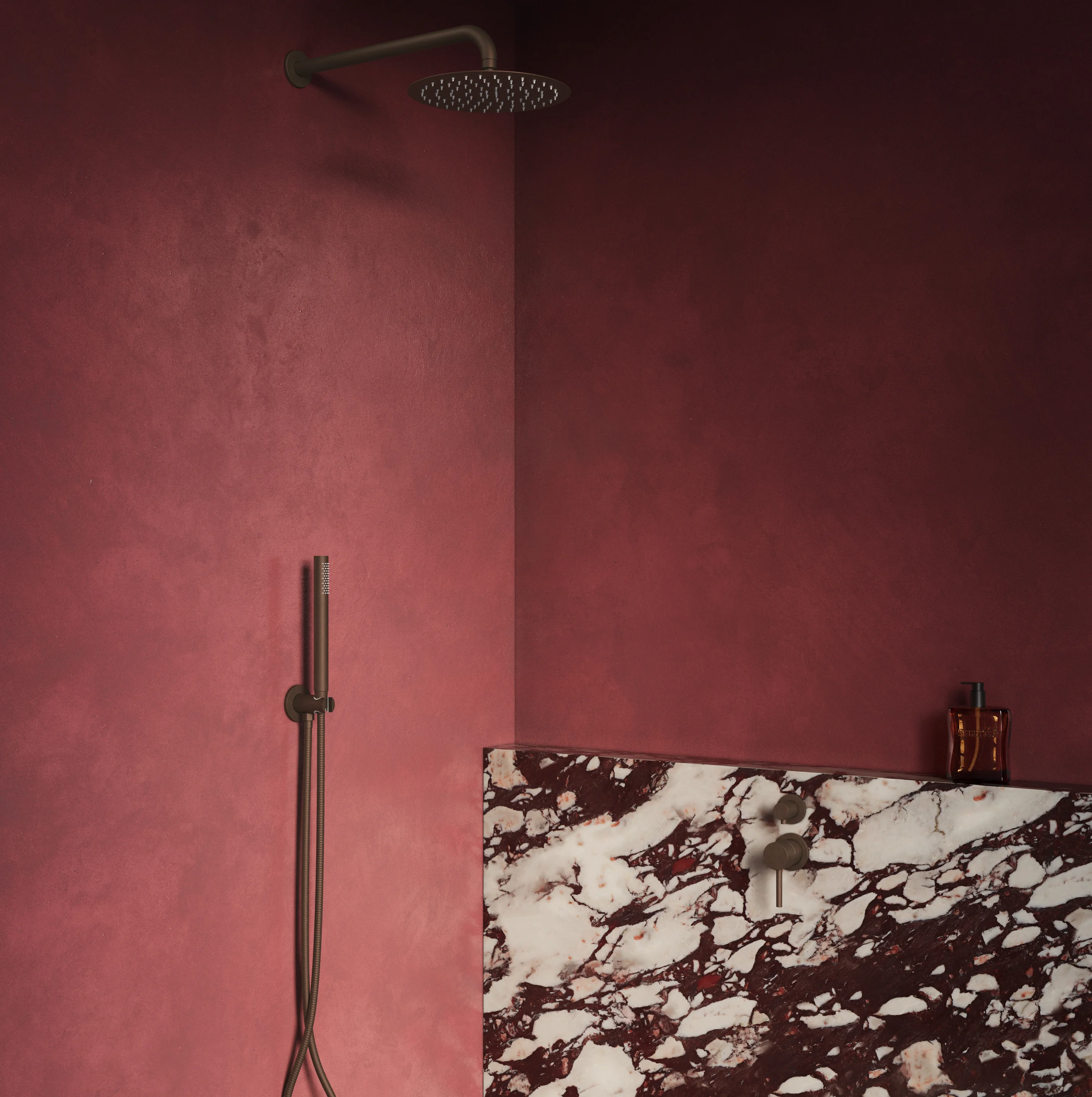 AntiqueBathroom ShowerScene Var01 Angle01 Bronze