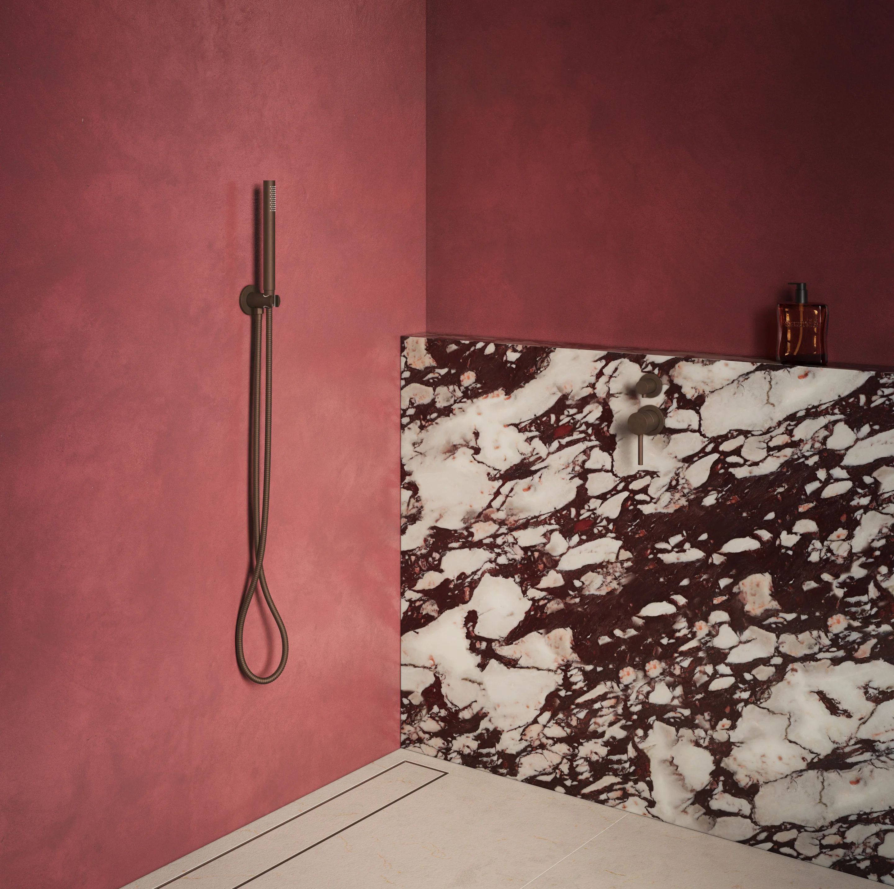 AntiqueBathroom ShowerScene Var01 Angle01 Bronze