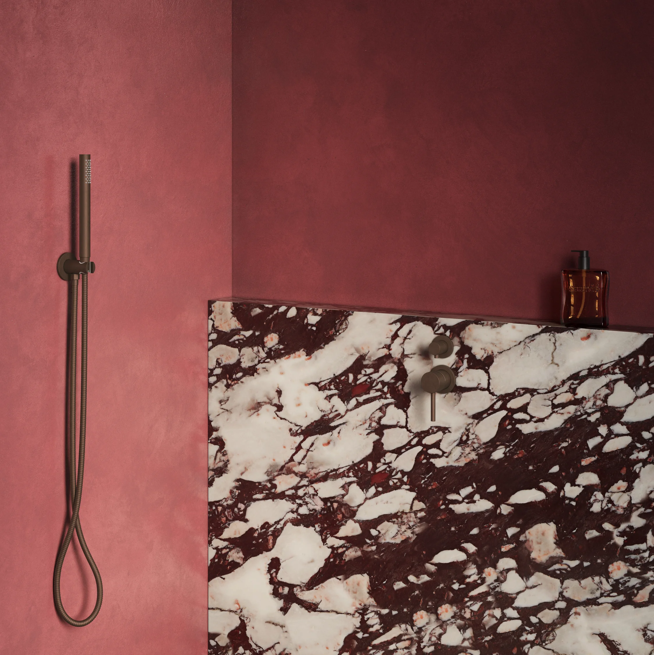 AntiqueBathroom ShowerScene Var01 Angle01 Bronze