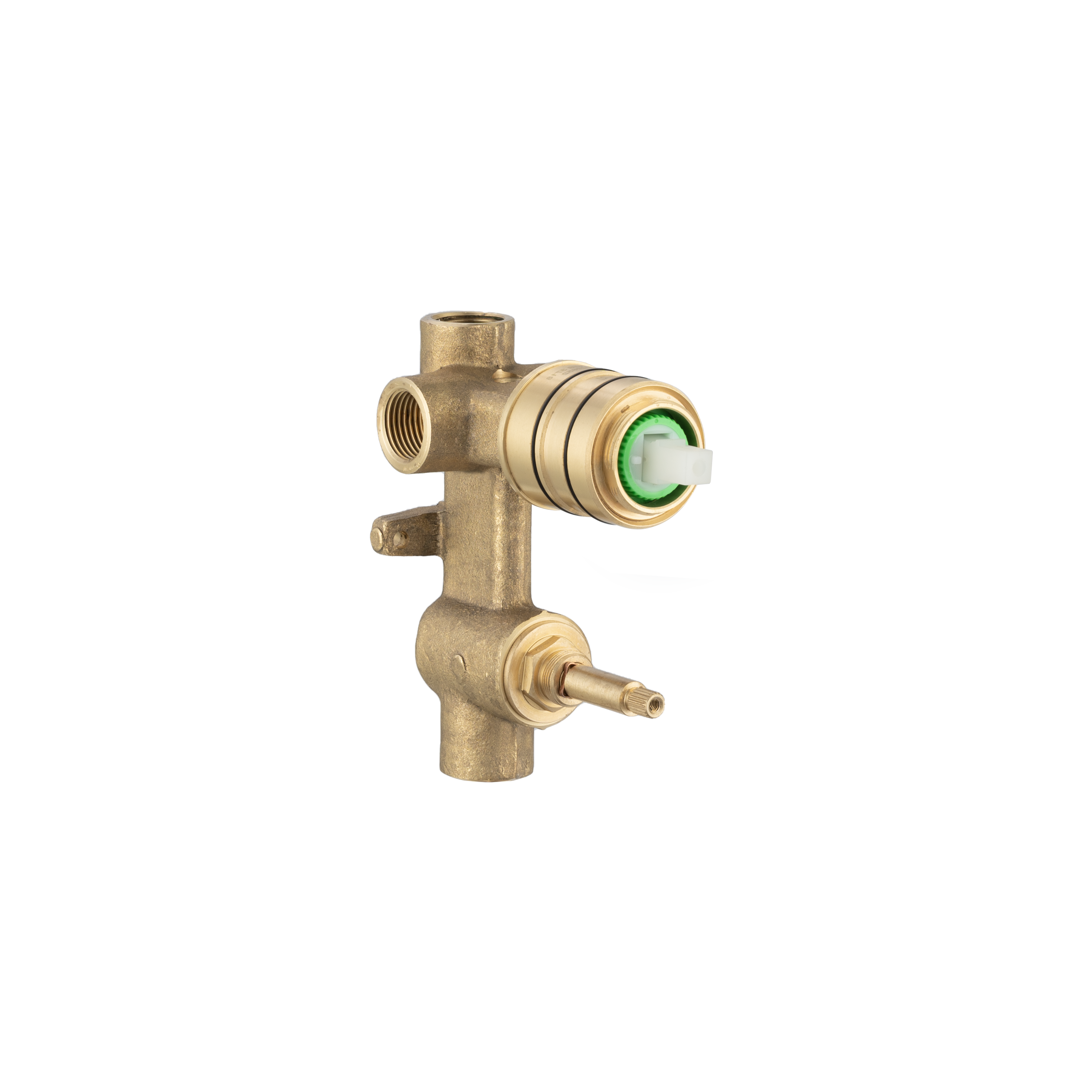 In-Wall Diverter - Bottom (Solid Brass)