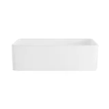 Hartley Large Single Farmhouse Sink White 2