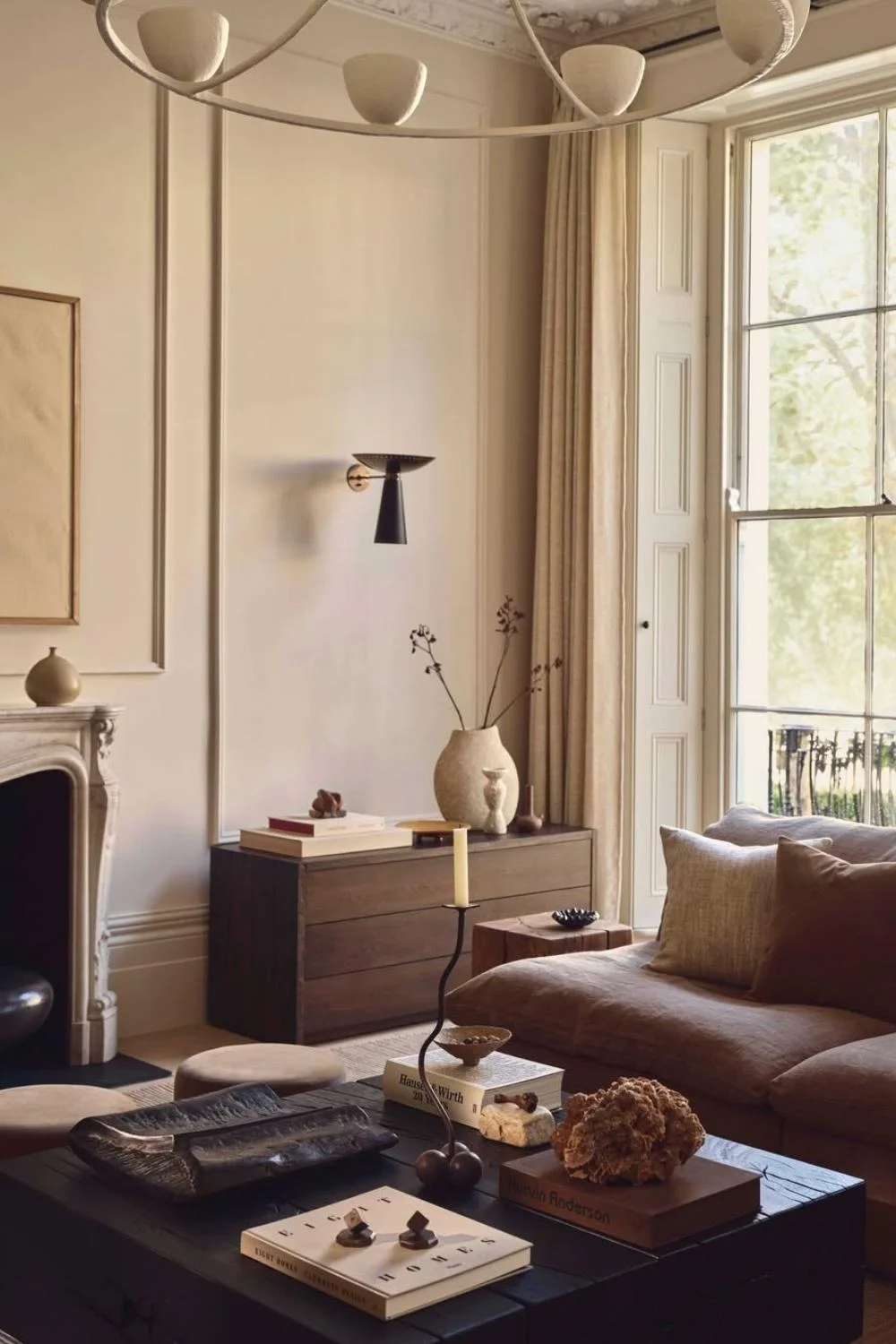 Modern Antique Interior Design Living Room Style