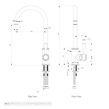 Kingsley Kitchen Mixer SPEC
