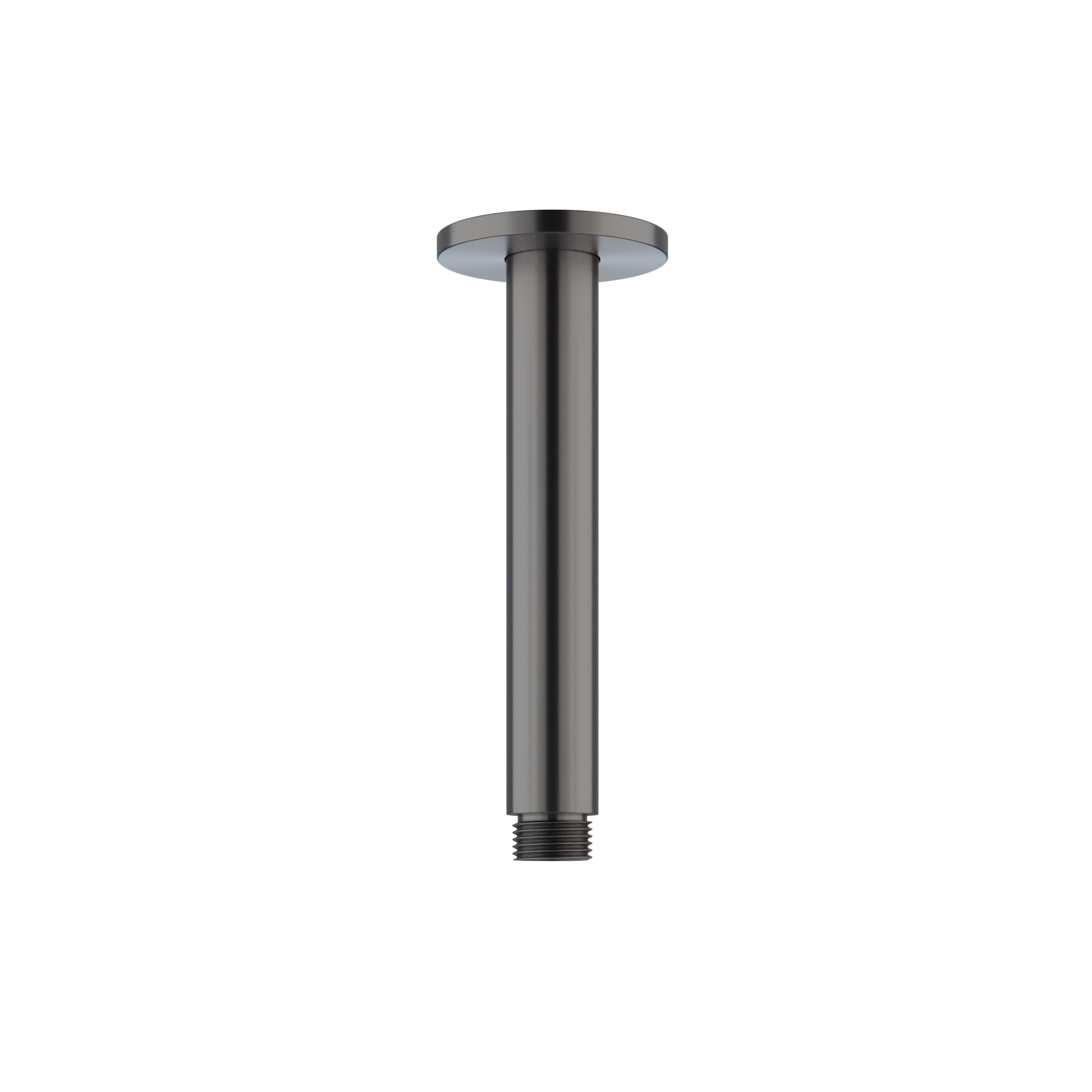 Shower Dropper 150mm - Brushed Gunmetal