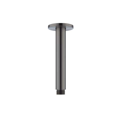 Shower Dropper 150mm - Brushed Gunmetal