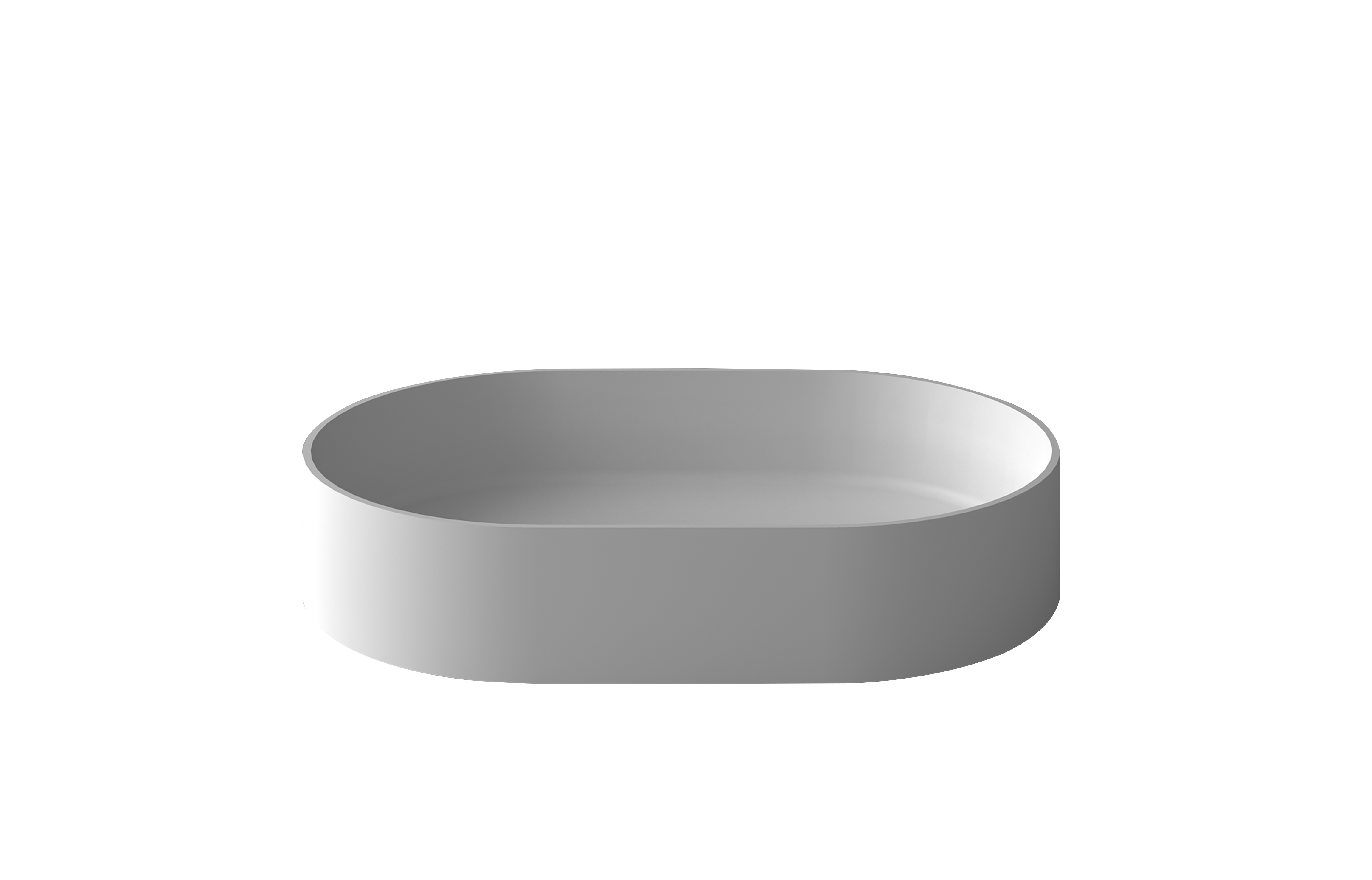 Ivy Basin Sink - Matte White - Feature