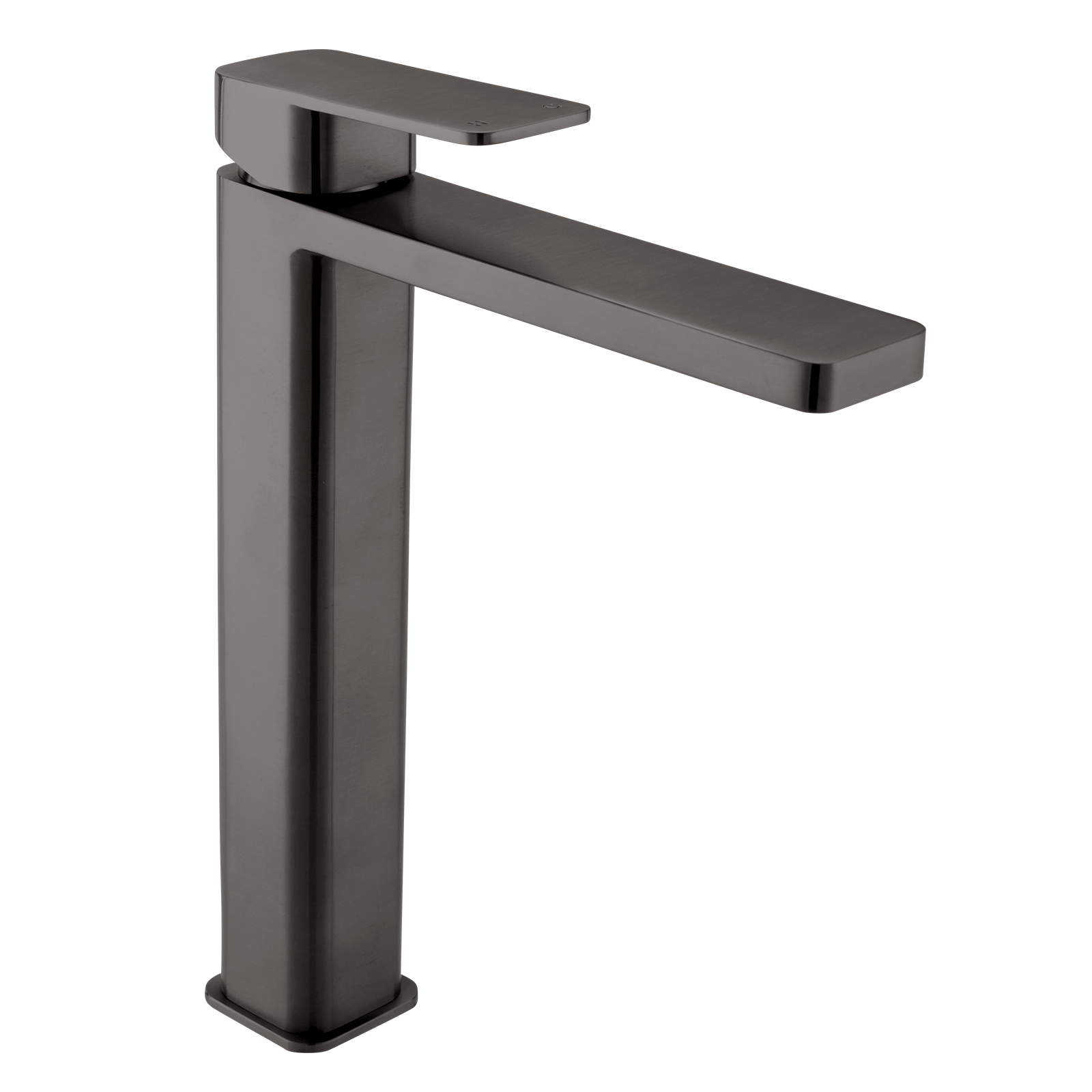 Nesso Extended Basin Mixer - Brushed Gunmetal