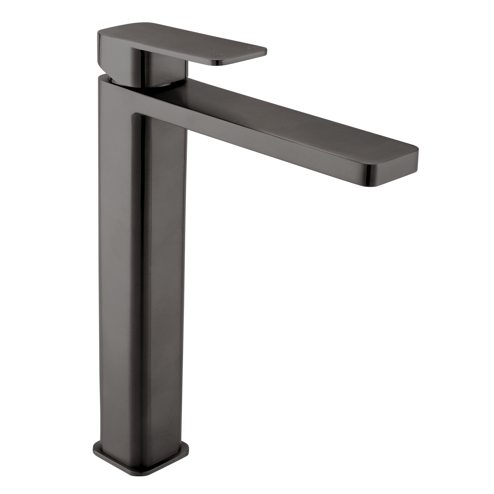 Nesso Extended%20Basin Mixer Brushed Gunmetal