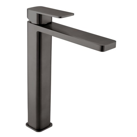 Nesso Extended Basin Mixer - Brushed Gunmetal