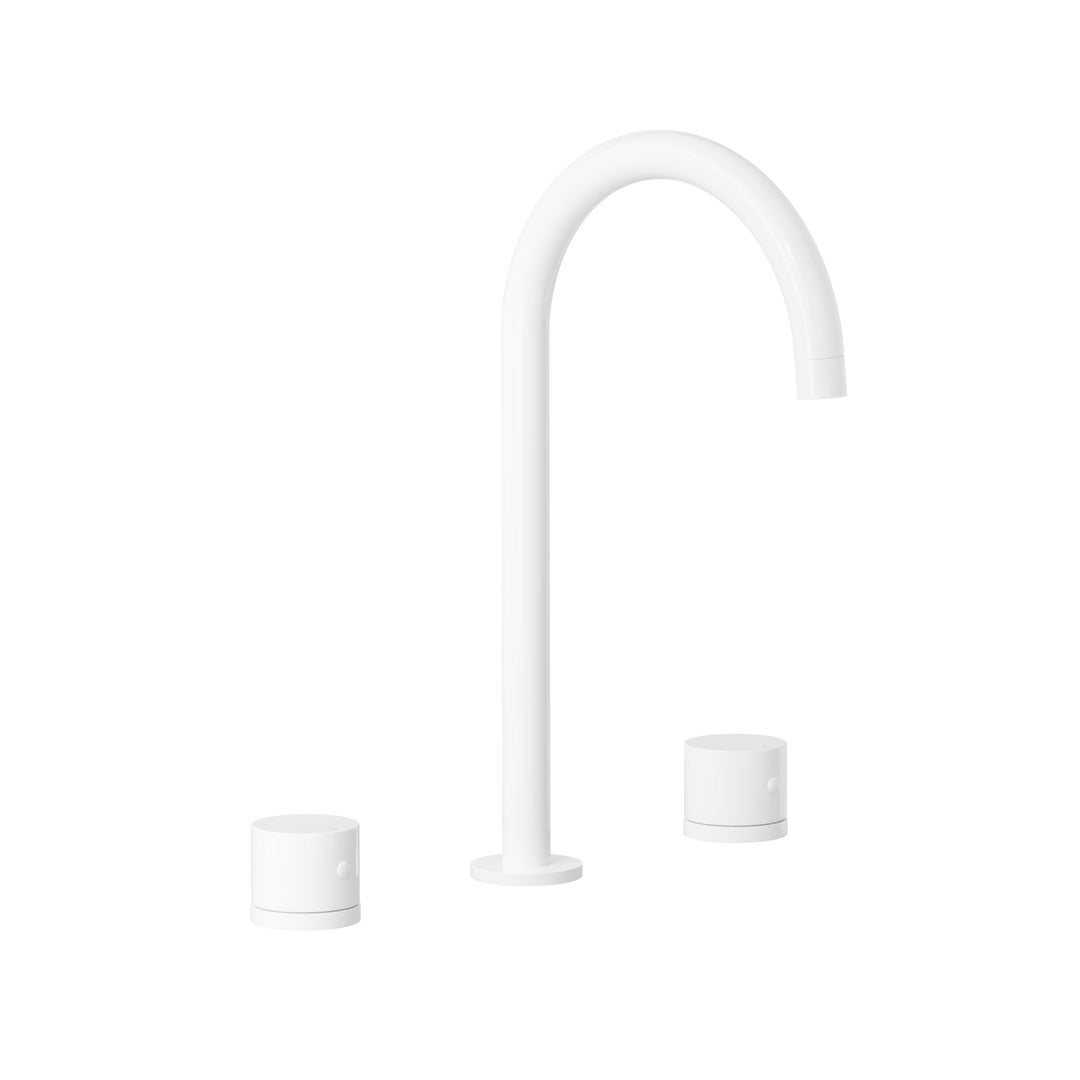Milani Assembly Bench Mounted Set - White