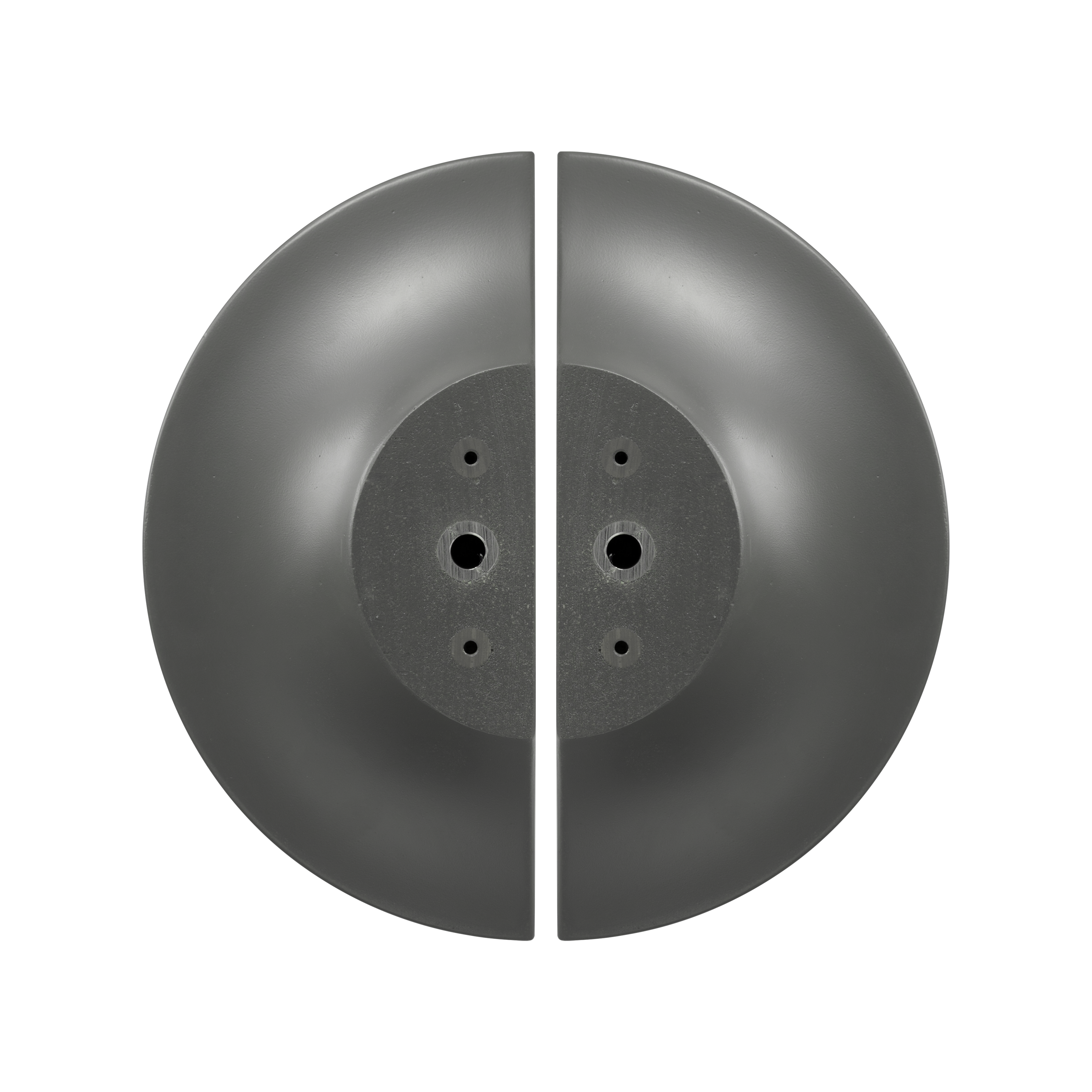 Concrete%20Half%20Moon%20Entry%20Door%20Pull%20(Single) Back Dark%20Grey Pair