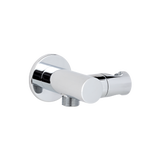 Adjustable hand shower holder chrome