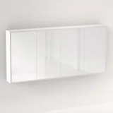 Myra 4 Door Mirror Cabinet 1692mm - Matte White 2PAC - Feature