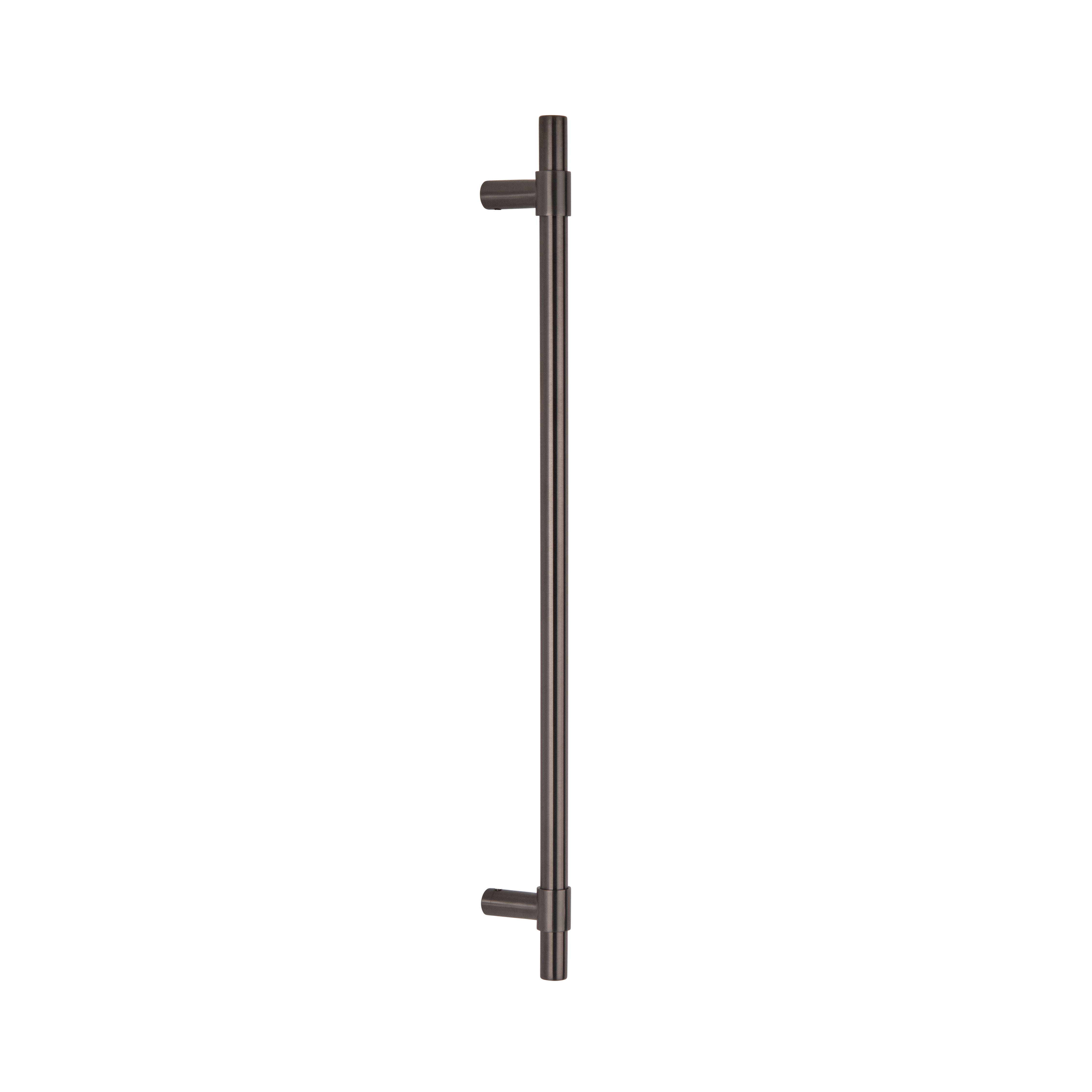 Modi Adjustable Entry Door Pull 600mm - Brushed Gunmetal