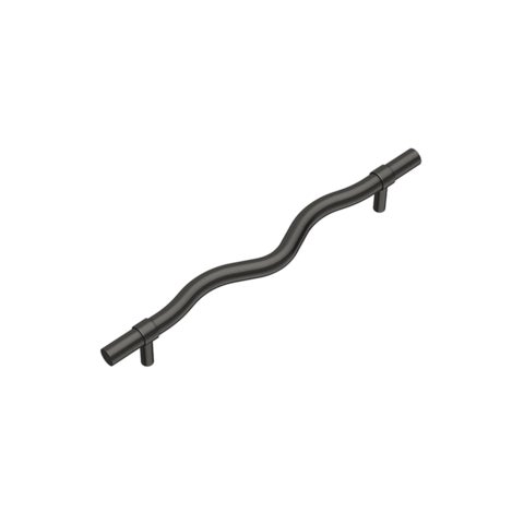 Ziggy Adjustable Cabinetry Pull 250mm - Brushed Gunmetal
