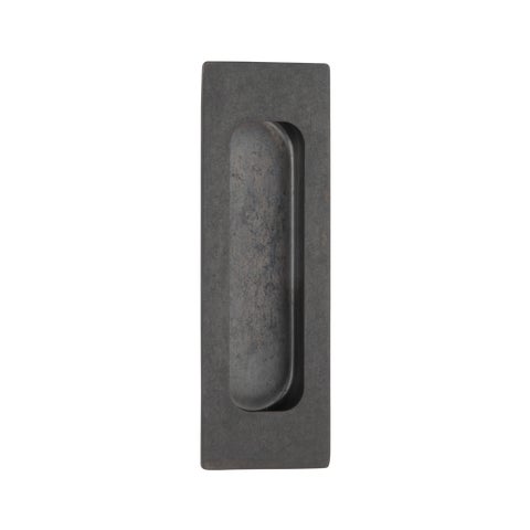 Atley Rectangular Flush Pull - Antique Slate