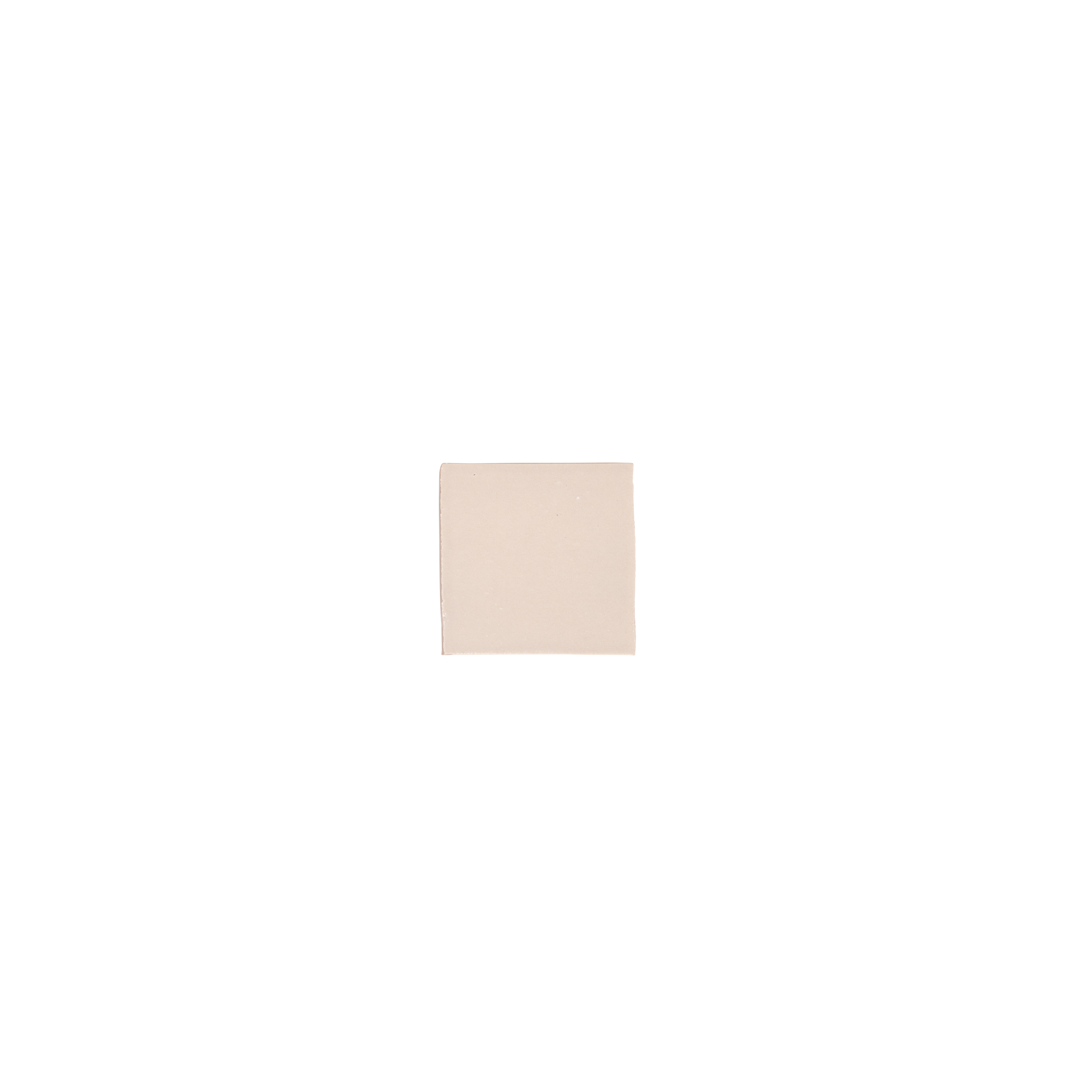 Rommani Handmade Zellige Square Tile - Bone (Sample)