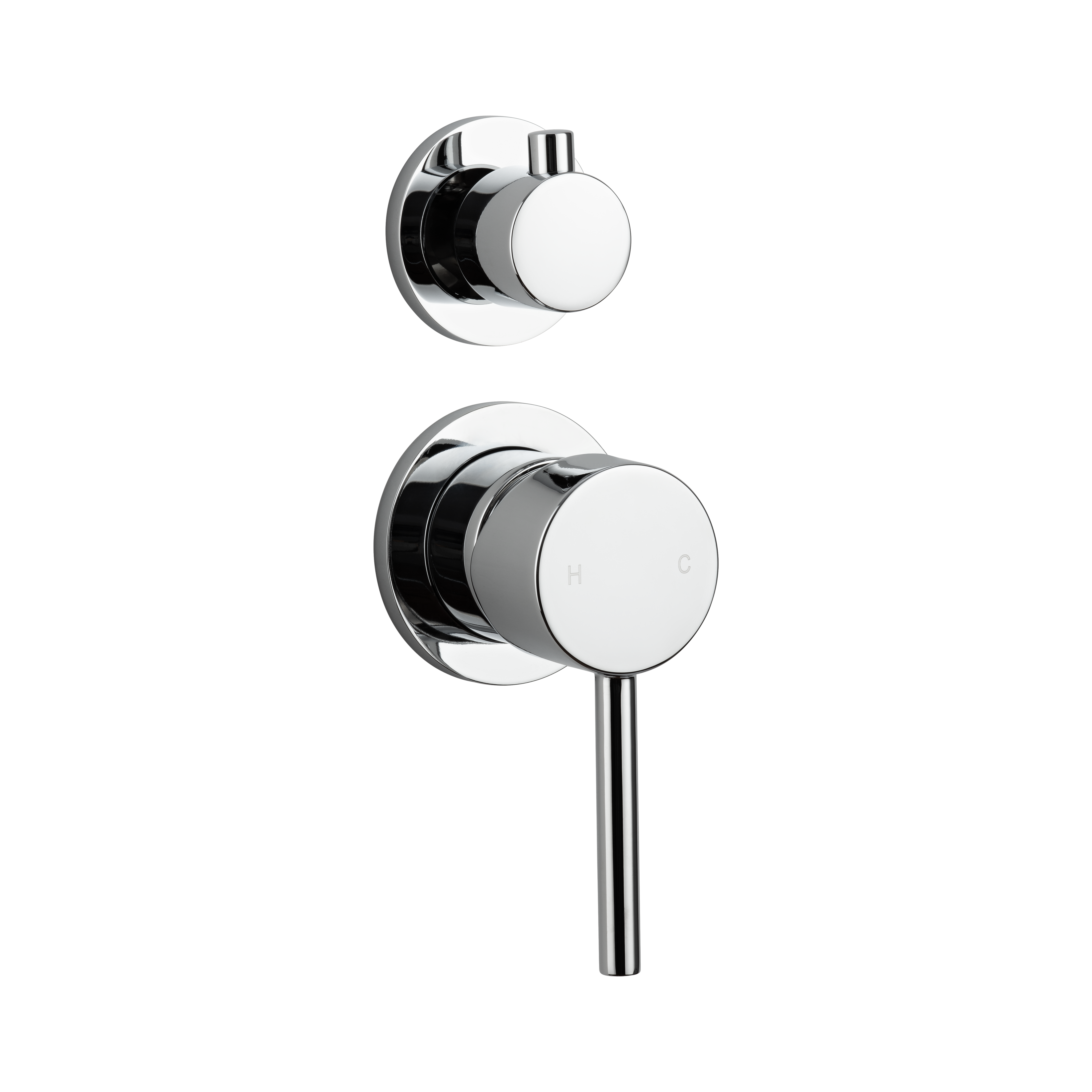 Elysian Shower Top Diverter - Chrome