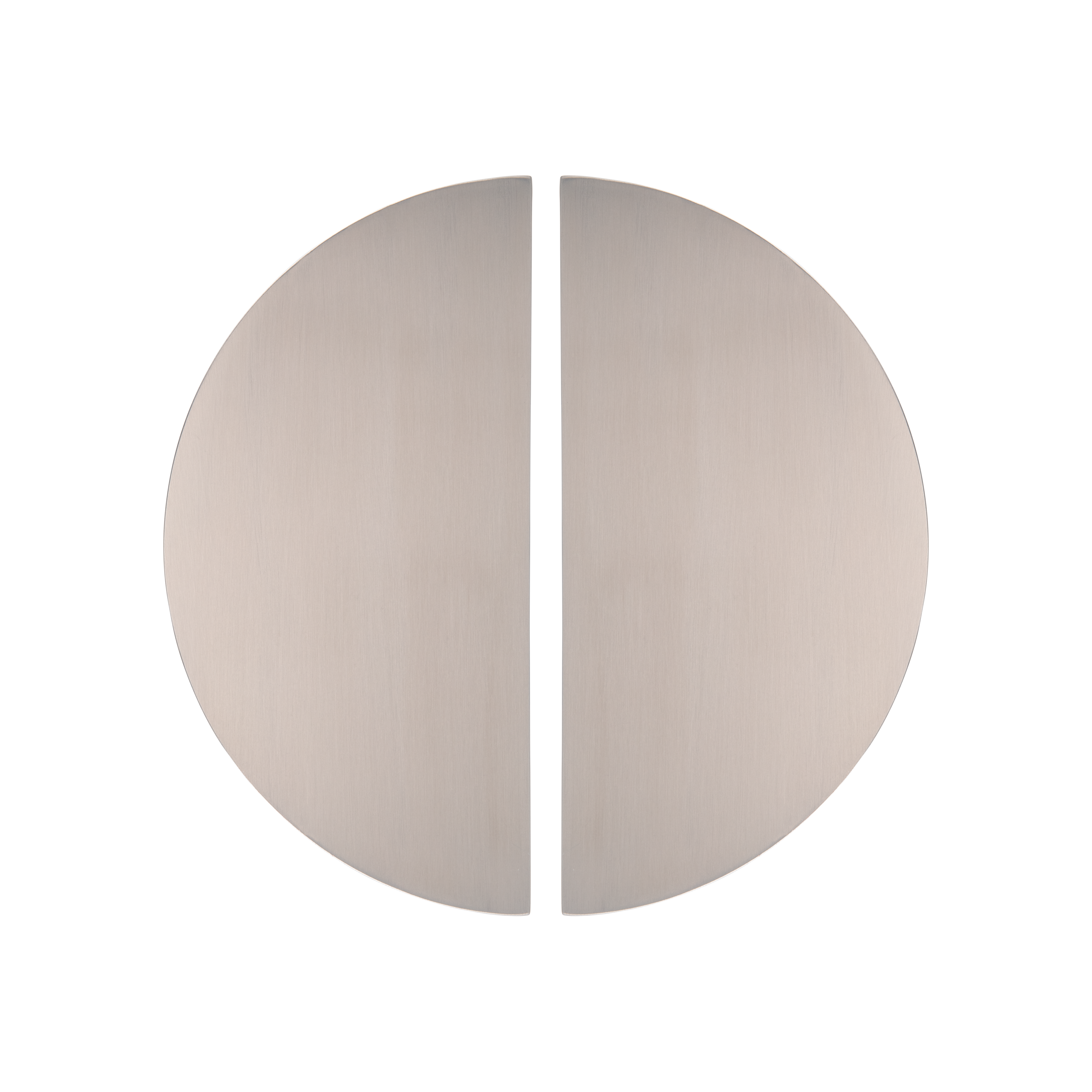 Imes Half Moon Entry Door Pull (Pair)- Stainless Steel