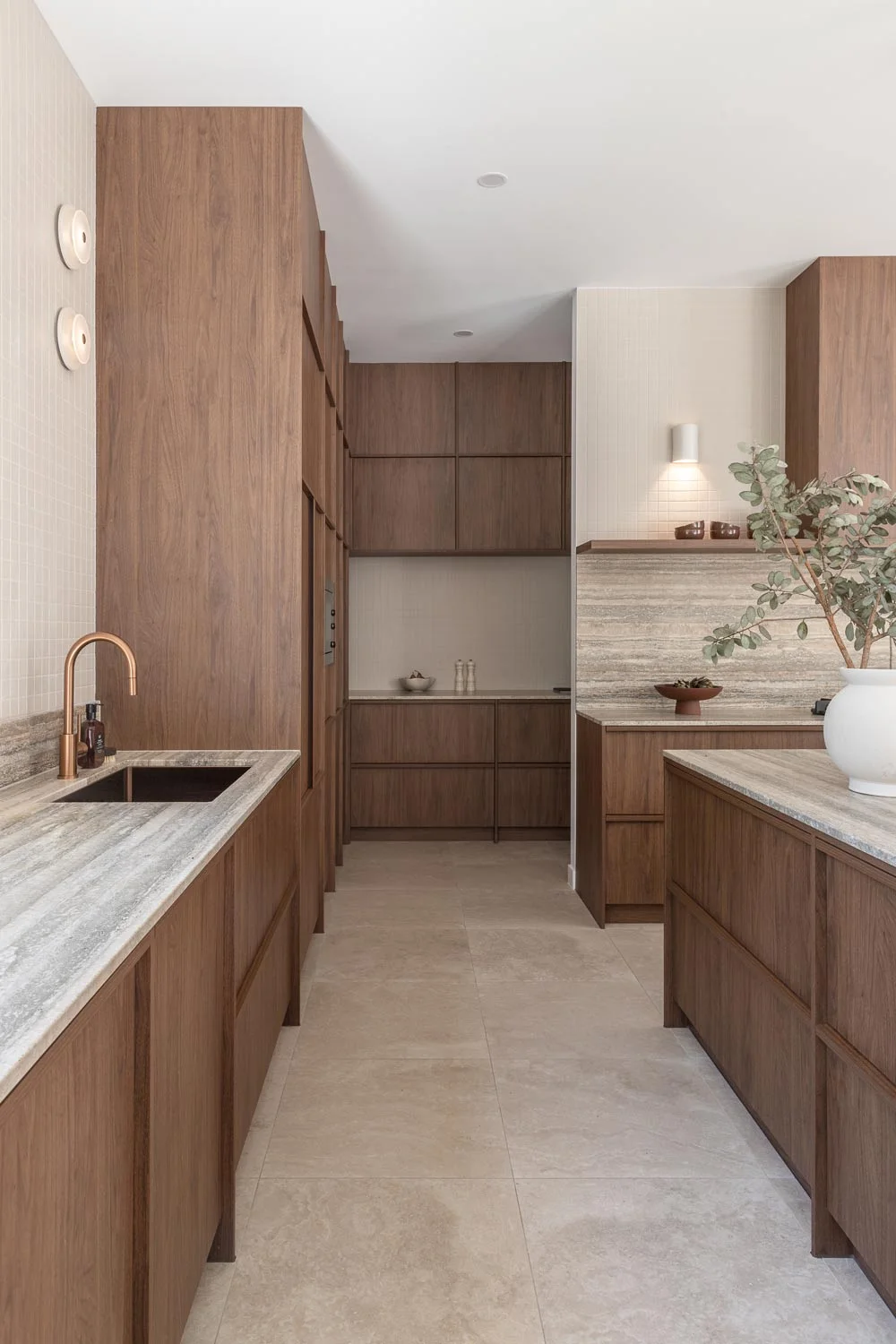 Wood-Interiors-Butlers-Pantry-Wallnut-Cabinetry-Cladding-Neutral-Earthy-Tones