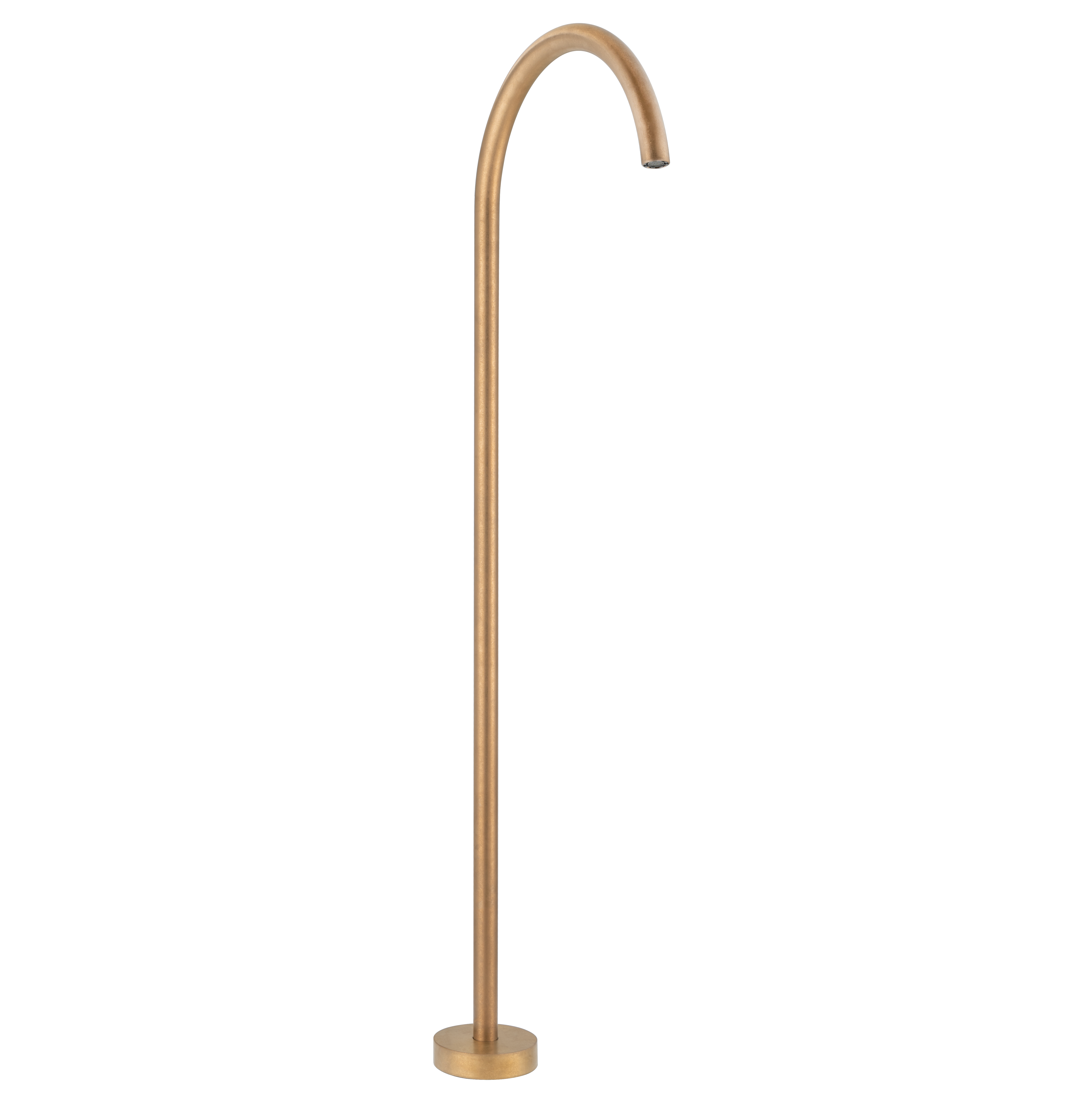 19391-Sola-Floor-Mounted-Bath-Filler Side Antique-Aurum