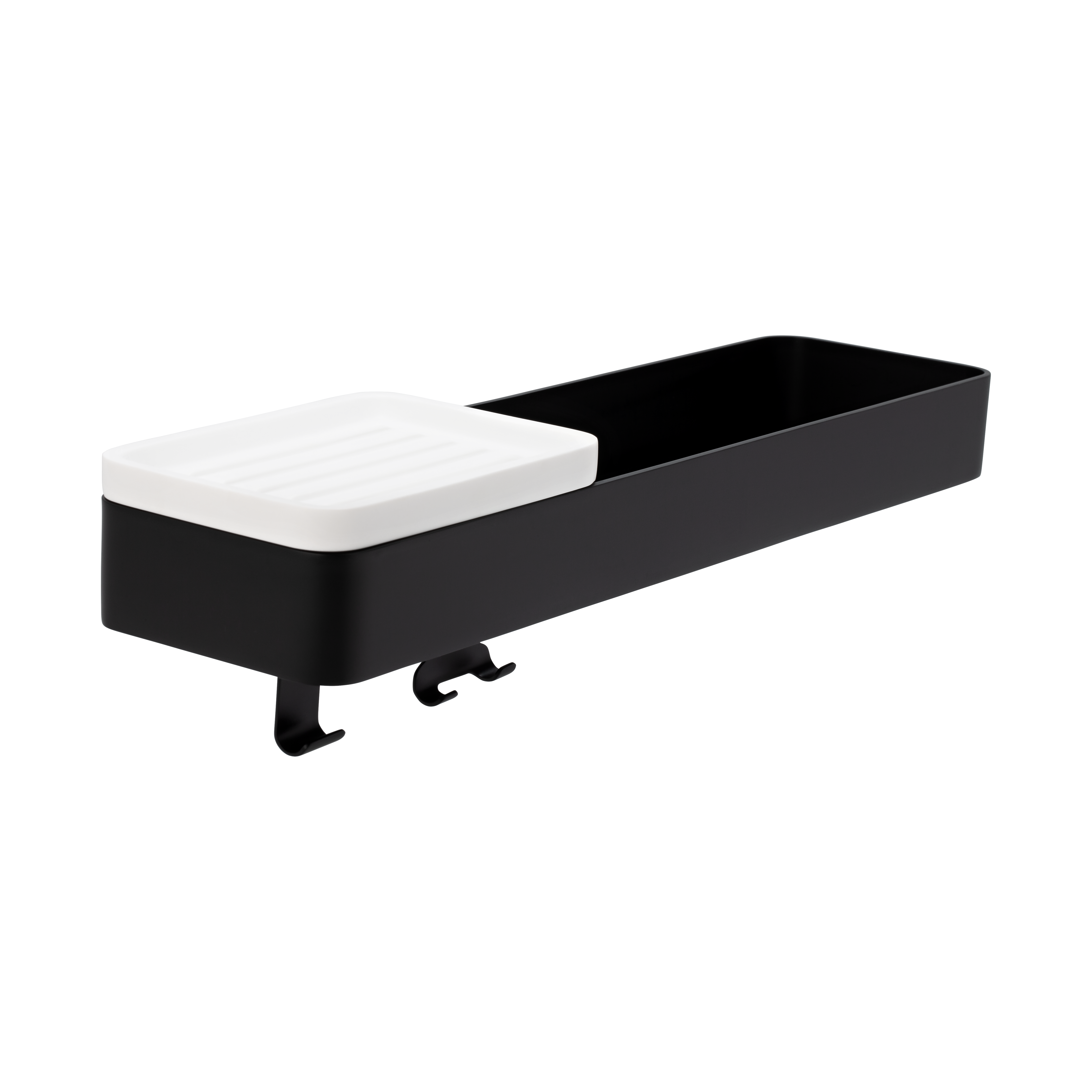 Maya shower caddy soap hooks MB