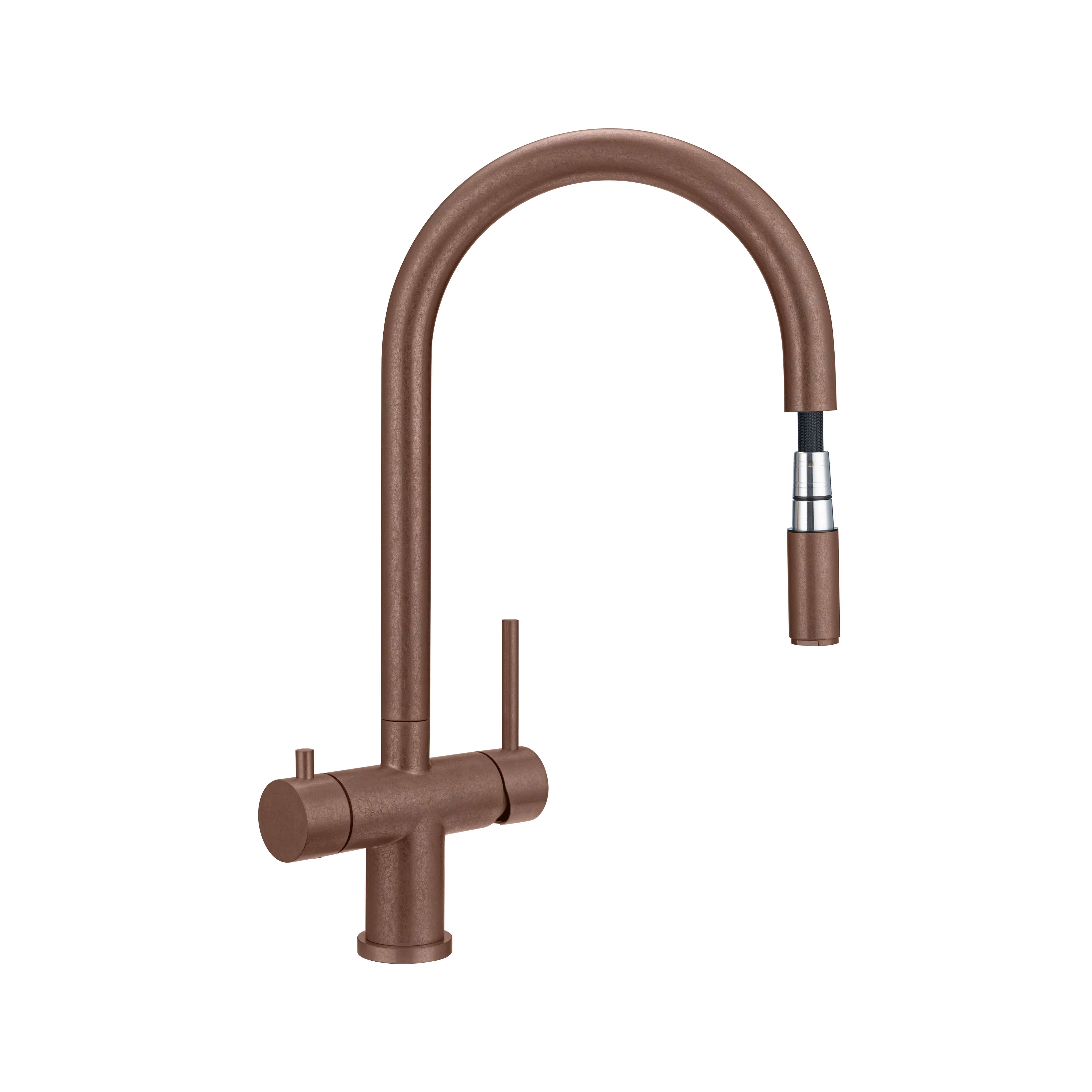 17529-Elysian%20Commercial%203-Way%20Pull-Out%20Filter%20Tap Side AntiquePVD%20Bronze-1