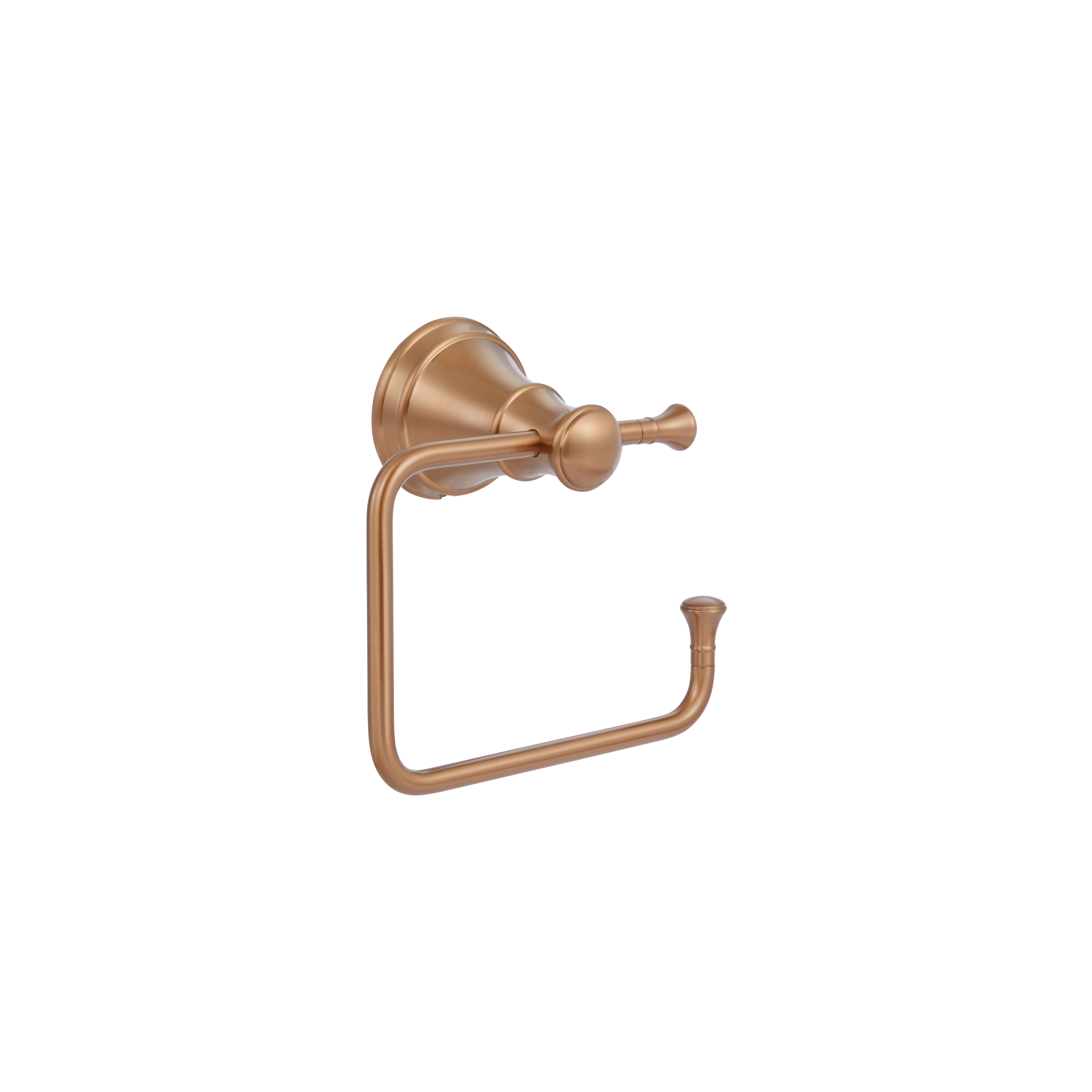 Kingsley Toilet Roll Holder - Brushed Copper