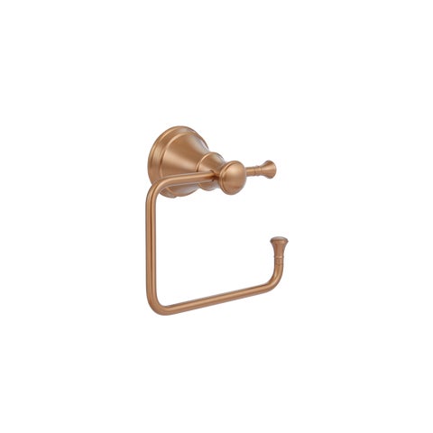 Kingsley Toilet Roll Holder - Brushed Copper