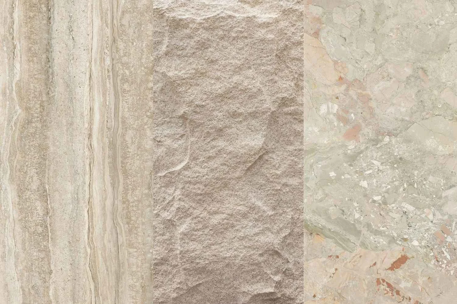 Natural Stone Interior Design Comparison