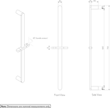 MILANI Shower Rail SPEC2-01