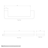 Nesso Hand Towel Holder SPEC