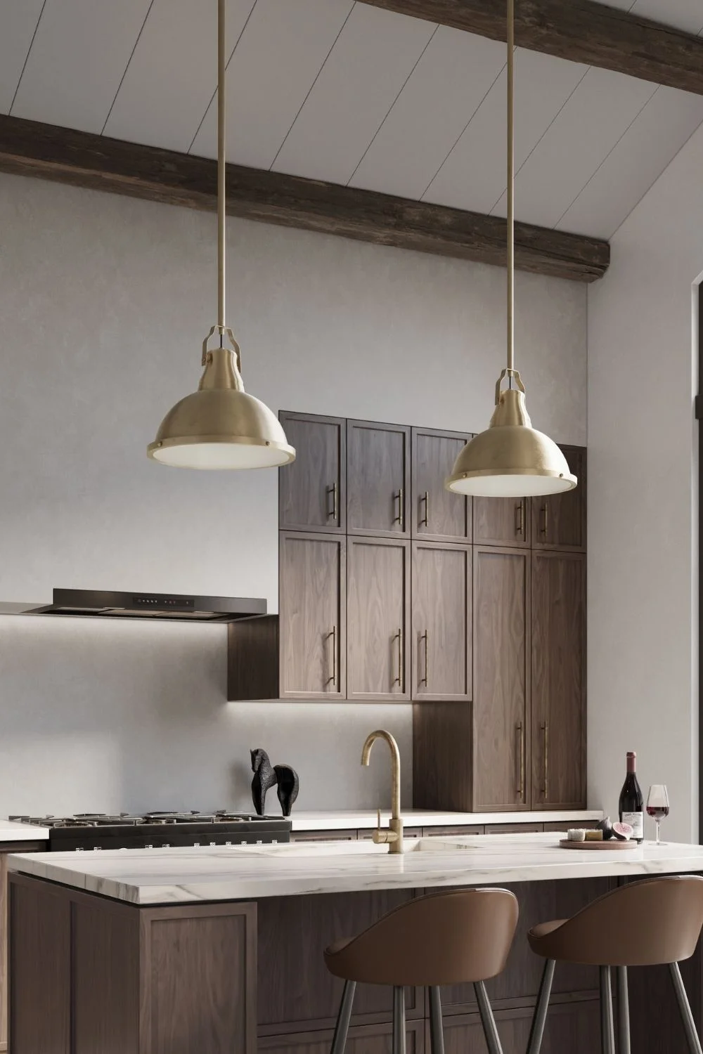 Coloured Tapware Tumbled Aged Brass