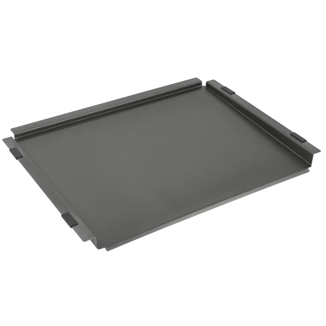 Bench Top Draining Tray  Brushed Gunmetal  Essential Series - Feature