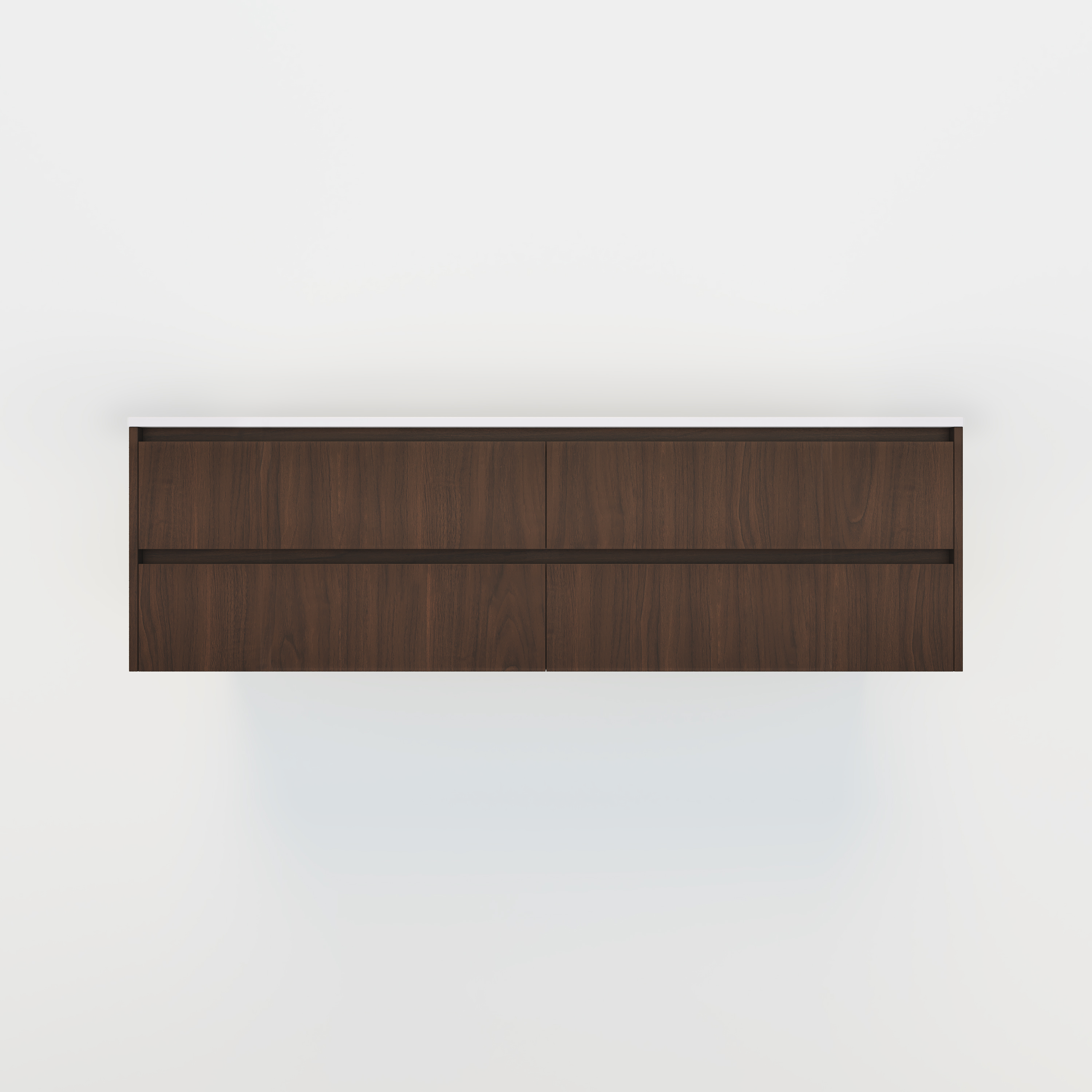 Addison - Double Vanity 1700mm - Walnut