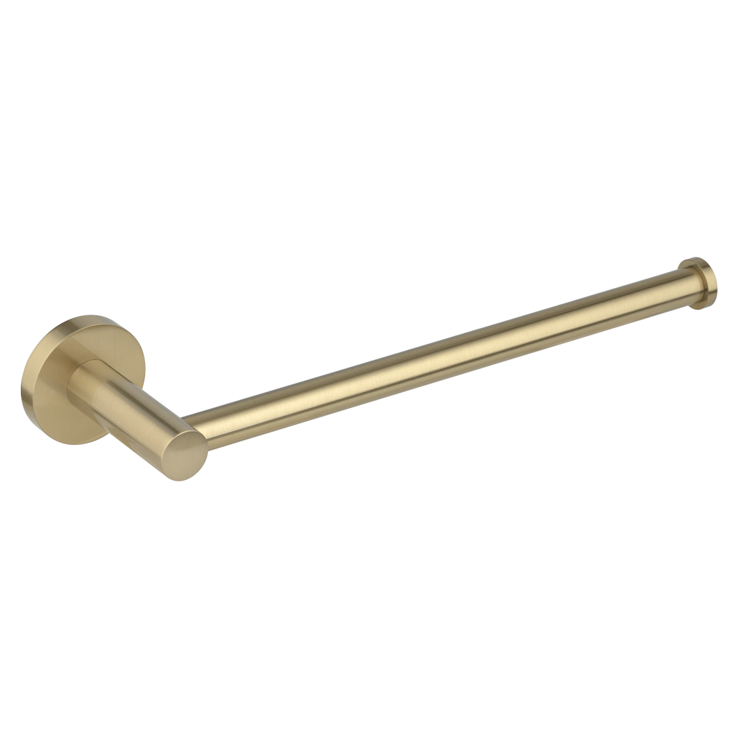 Elysian Hand Towel Holder - Brushed Brass
