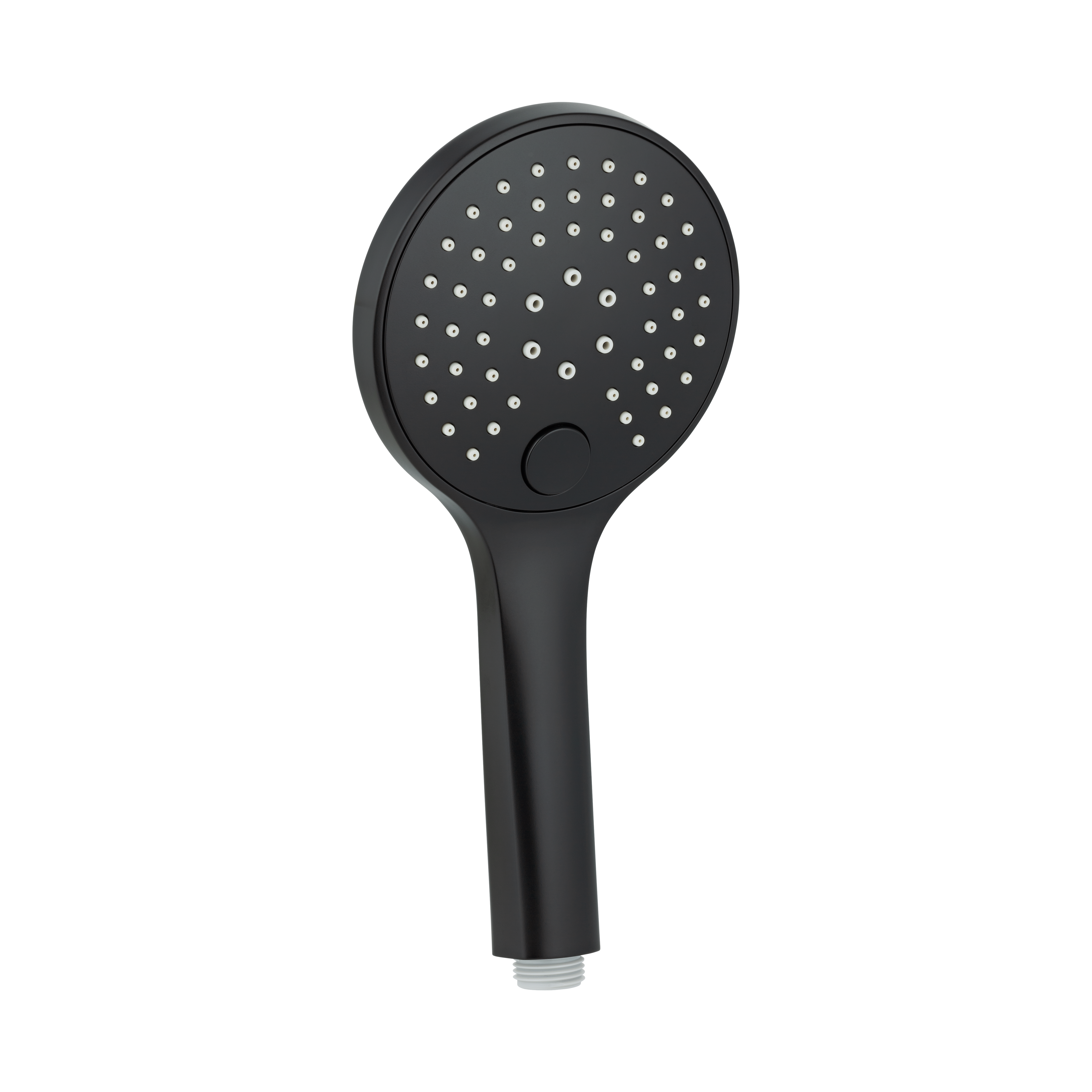 3-Function Round Hand Shower - Matte Black