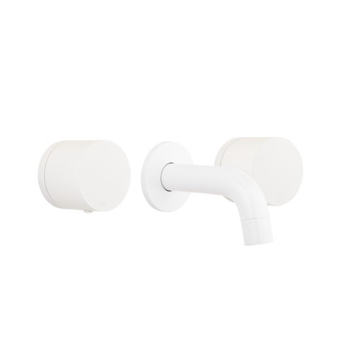 Milani Assembly Taps & Mini Spout Set - White